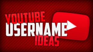 Cool Youtube Names