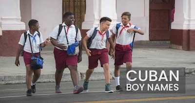 Cuban-boy-names
